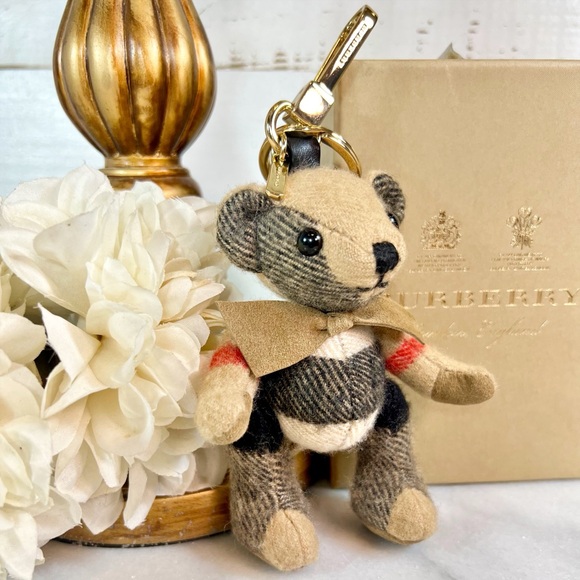 Burberry Thomas Bear Charm with Bow Tie - Picture 2 of 11